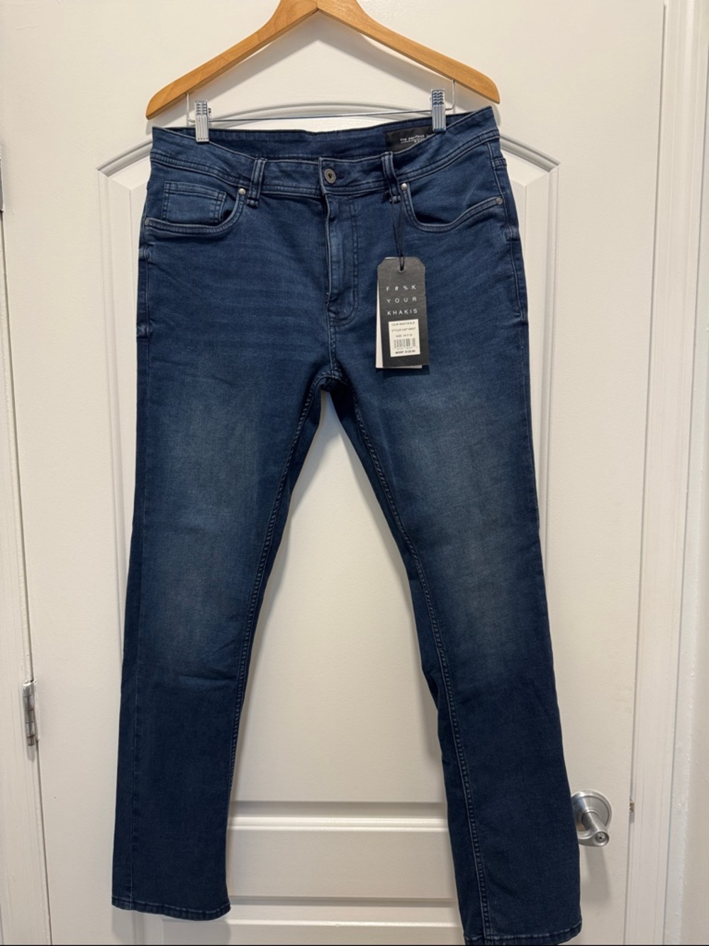 Slim Straight Men’s Jeans in Dark Indigo by Jack Your Khakis